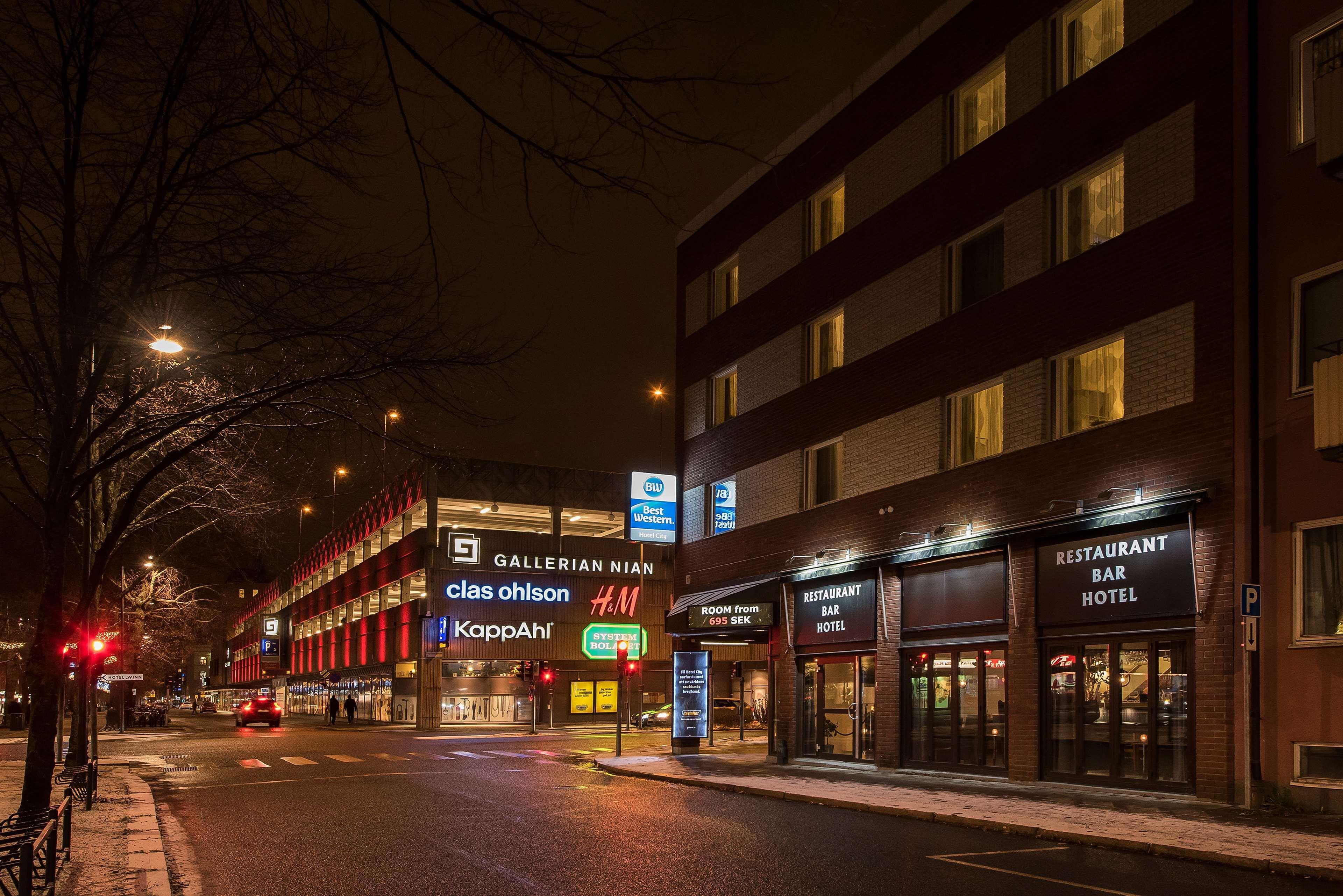 Best Western Hotel City Евле Экстерьер фото